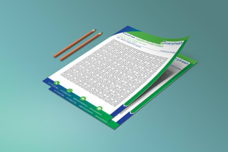 design modern letterheads and business stationary design
