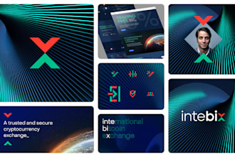 design a professional and modern brand identity