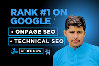 fix onpage and technical SEO to boost google rankings