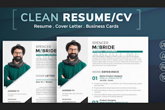 make CV, resume or cover letter