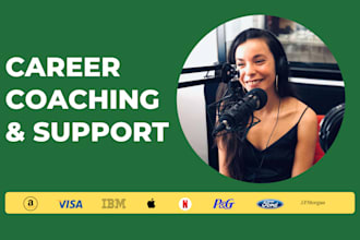 be your career coach and counsellor