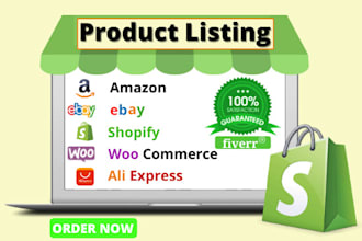 upload product into shopify store