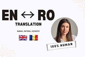 translate english to romanian manually