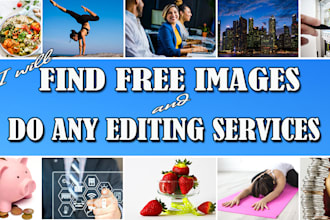 find images for your website and do any kind of editing
