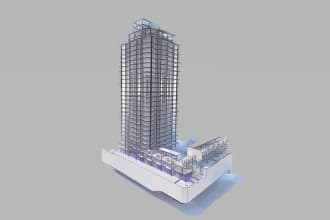create a 3d bim model for your project