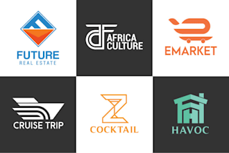 do modern minimalist business logo design