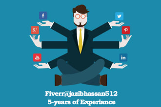 be your pro social media manager plus community growth