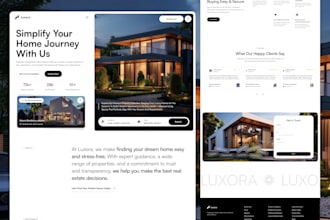 do UI UX, figma website design, home page