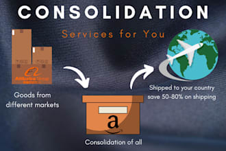 consolidate your product sample packages in china and deliver it to you