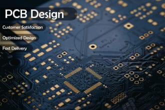 design pcb layout pcb board and gerber file for you