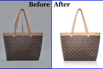 ecommerce lifestyle, product photo editing and image retouching in photoshop