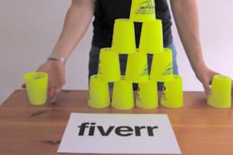 speed stack at LIGHTNING speed with your logo