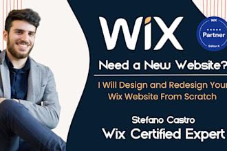 design your amazing wix website