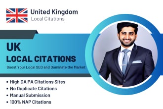 create greatest UK local citations and business directories