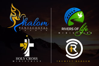 design a church ministry,business and branding logo in 12hrs