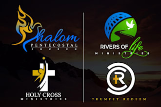design a church ministry,business and branding logo in 12hrs
