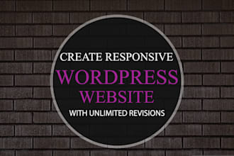 create a complete responsive website