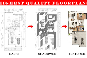 design floor plans and architectural drawings in autocad