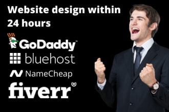 design clone wordpress website on namecheap godaddy bluehost