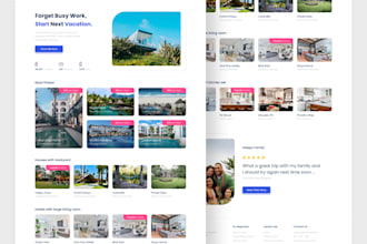 create a stunning design landing page for your website