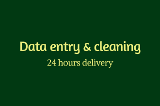 do accurate data entry and admin tasks