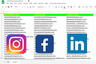 collect niche targeted emails from any social media platform