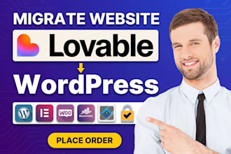 clone convert wix durable replit hostinger ai or lovable to wordpress