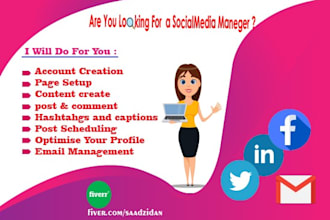 be monthly social media manager,social media content manager