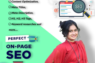 do complete on page SEO for your website contents
