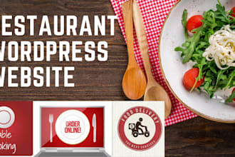 create free food delivery and restaurant booking website