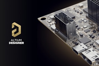 design professional schematic and pcb with altium or kicad