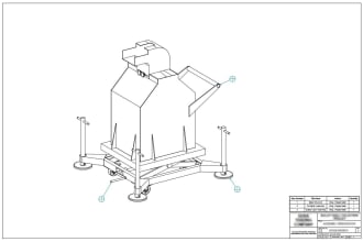 develop the manufacturing drafts of 3d models