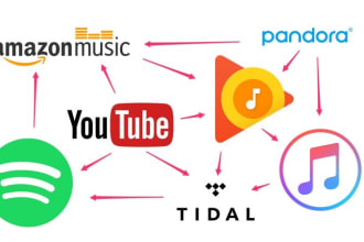 transfer your playlists from any music service to another