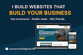 responsive, high converting website with duda