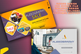 design top level banner for social media in just 5 hrs