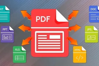 do  PDF to word, word to PDF convertors