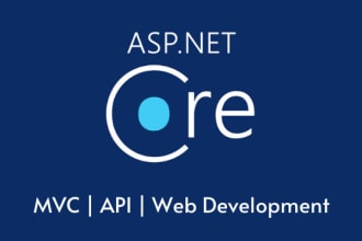 develop asp dot net core mvc and web API applications