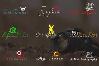 create your modern signature, photography logo for your business and company