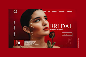 build full wordpress website customized interface