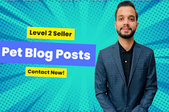 write engaging dog articles and pet blog content