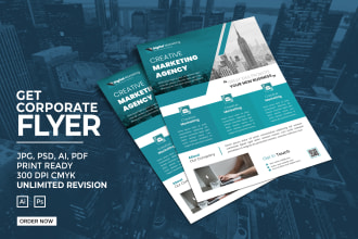 design corporate business flyer