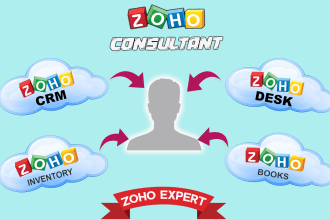 customize and automate zoho CRM, books, inventory, desk etc