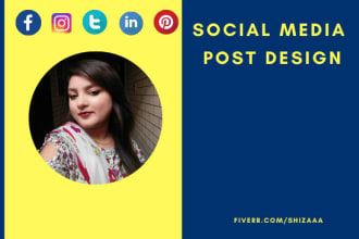 design an attractive or eye cache social media post