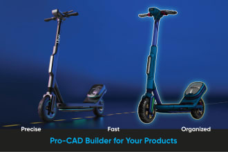 build 3d cad modeling and design