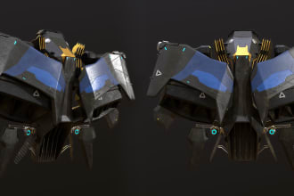 create your 3d models and props