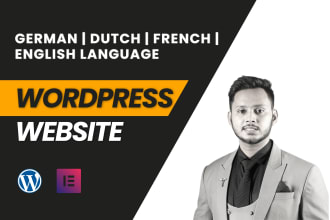 web design redesign german, dutch, french, swedish responsive wordpress website