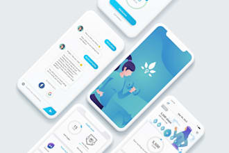 create a unique mobile app UI UX design