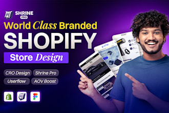 build a branded shopify dropshipping store with shrine pro