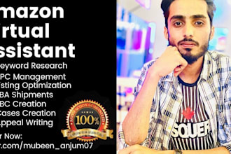 be your amazon virtual assistant and consultant