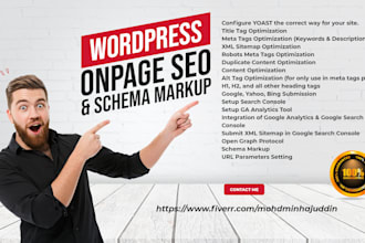 do wordpress yoast rankmath SEO on page optimization